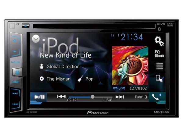 DVD Automotivo Pioneer AVH-X2780BT Tela 6,2” - Bluetooth Entrada USB