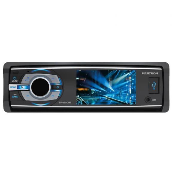 DVD Automotivo Pósitron SP4330 Tela 3" - Bluetooth e USB - Positron