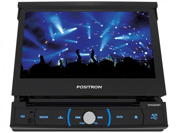 Tudo sobre 'DVD Automotivo Positron SP6330BT LCD 7” - Retrátil Touch Bluetooth 4X20 Watts RMS'
