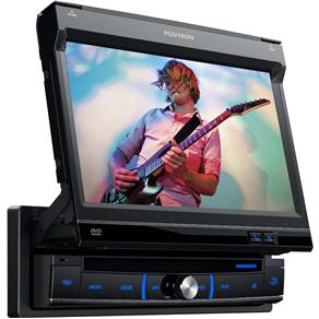 DVD Automotivo Pósitron SP6111 AV com Tela Touchscreen de 7", Slot para Cartão de Memória, Entradas Auxiliar Frontal e USB
