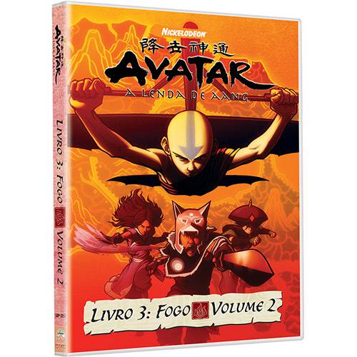 DVD Avatar - a Lenda de Aang Vol.2