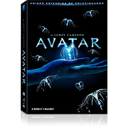 DVD Avatar - Edição de Colecionador (3 Discos + 1 Blu-ray)