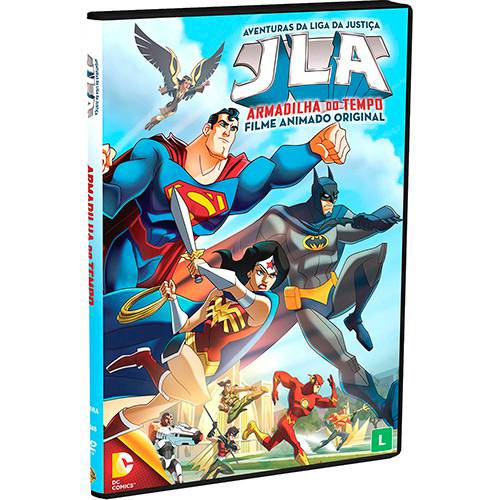 Tudo sobre 'DVD - Aventuras da Liga da Justiça: Armadilha do Tempo - Filme Animado Original'