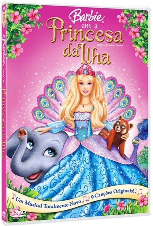Dvd - Barbie em a Princesa da Ilha