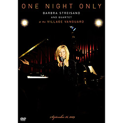 DVD Barbra Streisand And Quartet At The Village Vanguard - One Night Only