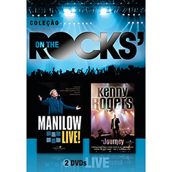 DVD Barry Manilow & Kenny Rogers - On The Rocks' - Vol.9 (Duplo)