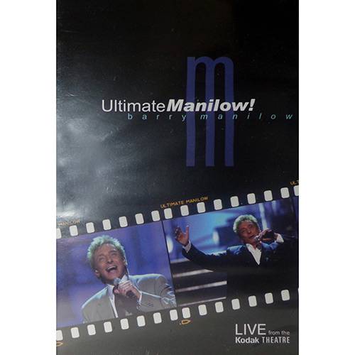DVD Barry Manilow - Ultimate Manilow (Duplo)