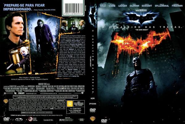 DVD - Batman - o Cavaleiro das Trevas - Warner