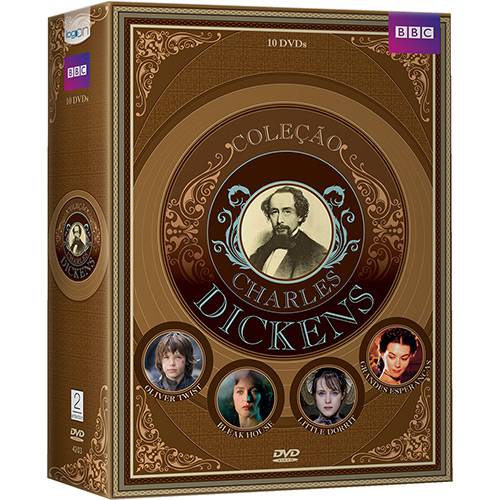 DVD BBC - Coleção Charles Dickens - (10 DVD's)