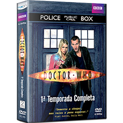 DVD BBC Doctor Who - 1ª Temporada (4 DVD's)