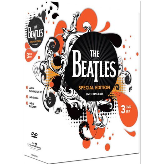 DVD Beatles - Special Edition Live Concerts (3 DVDs)