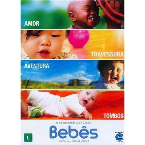 Tudo sobre 'DVD Bebês Amor Travessura Aventura e Tombos'