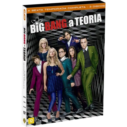 DVD Big Bang: a Teoria 6ª Temporada (3 Discos)
