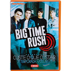 DVD Big Time Rush: Custe o que Custar - 2ª Temporada - Volume 1 - 2 Discos