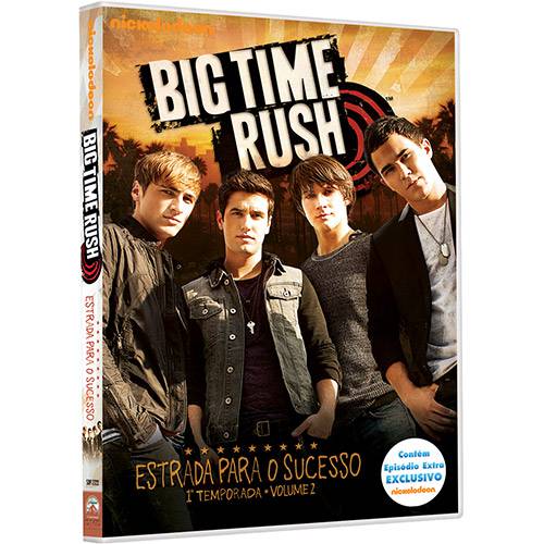 Tudo sobre 'DVD Big Time Rush: Estrada para o Sucesso - 1ª Temporada Vol.2 (Duplo)'