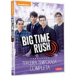 DVD - Big Time Rush: 3ª Temporada Completa (2 Discos)