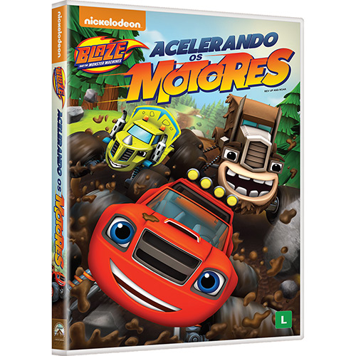 DVD - Blaze And The Monster Machines: Acelerando os Motores