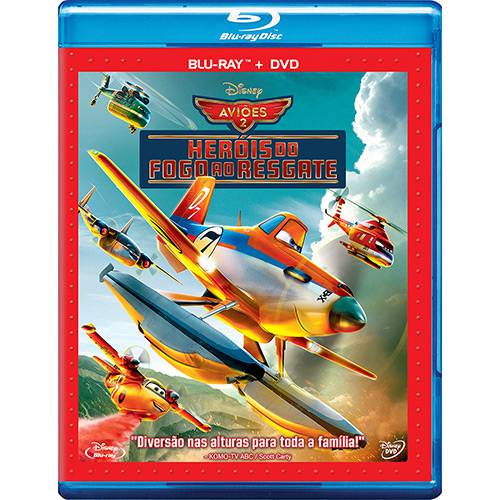 Tudo sobre 'DVD + Blu-ray - Aviões 2: Heróis do Fogo ao Resgate (2 Discos)'