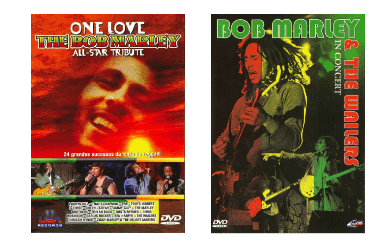 2 Dvd - Bob Marley - The Wailers In Consert - One Love