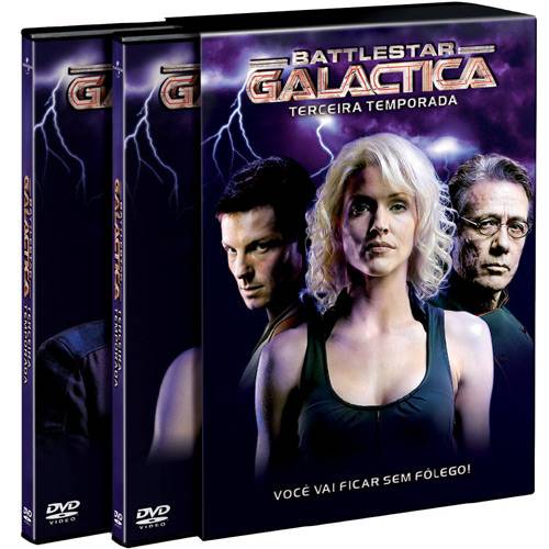 Tudo sobre 'DVD Box Battlestar Galactica 3ª Temporada'