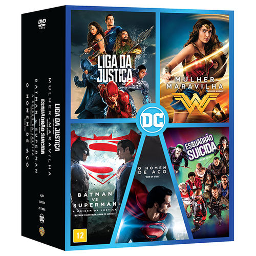 DVD Box - Coleção Dc Comics - 5 Filmes