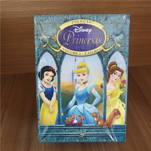 Dvd Box Coleção Disney Princesas Volume 1