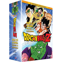 DVD Box Dragon Ball Z - Vol.1 ao 4 (4 Discos)