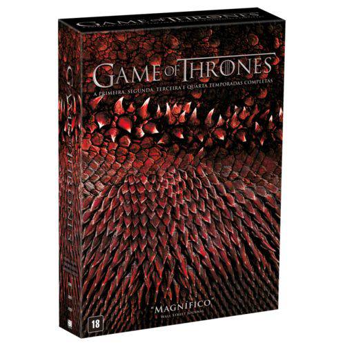 Tudo sobre 'DVD Box Game Of Thrones - 1ª a 4ª Temporada - 20 Discos'