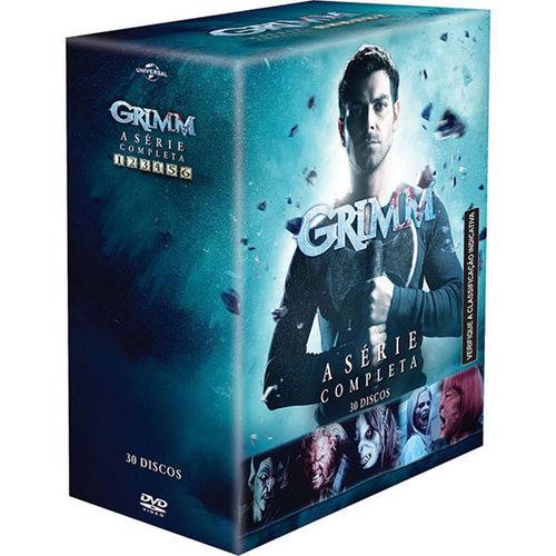 DVD Box - Grimm - da 1ª a 6ª Temporada