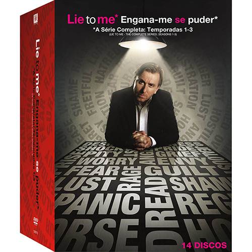 Tudo sobre 'DVD - Box - Lie To me Engana-me se Puder a Série Completa Temporadas 1-3 (14 Discos)'