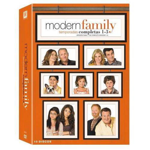 Tudo sobre 'DVD Box Modern Family - 1Âª a 3Âª Temporada - 10 Discos'