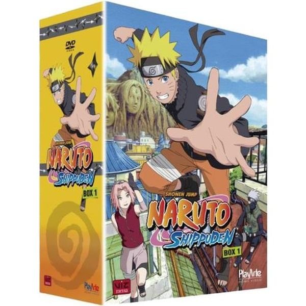 DVD BOX Naruto Shippuden - Box 1 - 5 Discos - Playarte