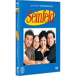 DVD - Box Seinfeld: 1ª e 2ª Temporadas Completas (4 Discos)