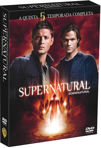 DVD Box - Supernatural - a 5ª Temporada Completa (6 Dvds) - Warner Bros.