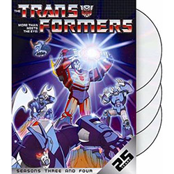 DVD - Box The Transformers Seasons (4 Discos)