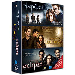 DVD Box Trilogia Saga Crepúsculo + Ingresso para o Filme Amanhecer Parte 1