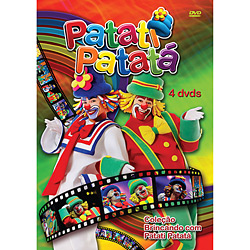DVD Brincando com Patati Patatá - 4 DVDs