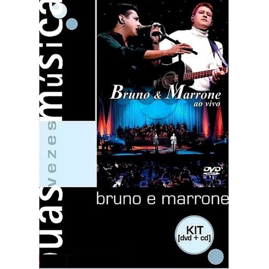 DVD Bruno & Marrone - ao Vivo (DVD + CD)