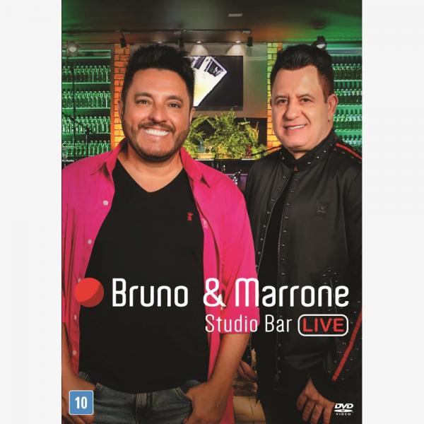 DVD Bruno Marrone - Studio Bar Live