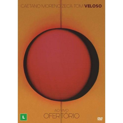 DVD Caetano Moreno Zeca Tom Veloso - Ofertório ao Vivo