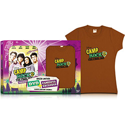 Tudo sobre 'DVD Camp Rock 2: The Final Jam - Edição Estendida + Camiseta'