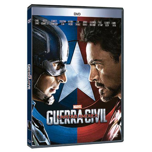 Dvd - Capitão América: Guerra Civil
