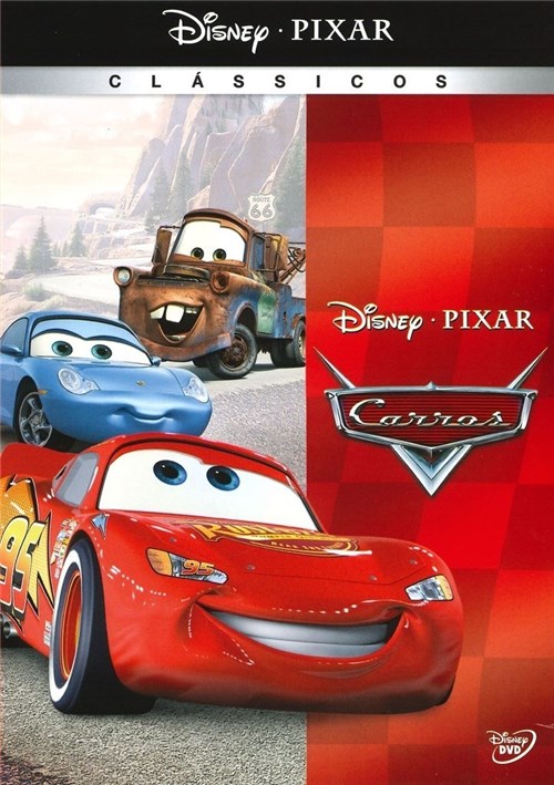 Dvd - Carros - Clássicos Disney - Pixar