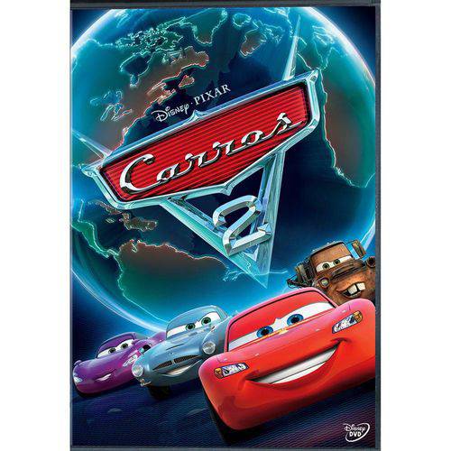 DVD - Carros 2 - Disney Pixar