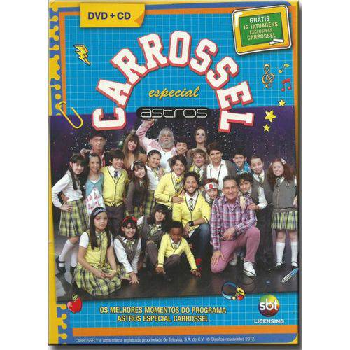 Dvd Carrossel - Carrossel Astros Esp.dvd+cd