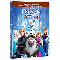 DVD + CD Frozen: uma Aventura Congelante