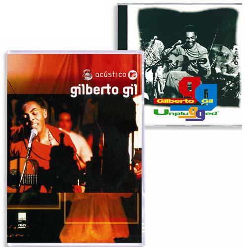 DVD + CD Gilberto Gil - Dose Dupla Vip: Acústico MTV