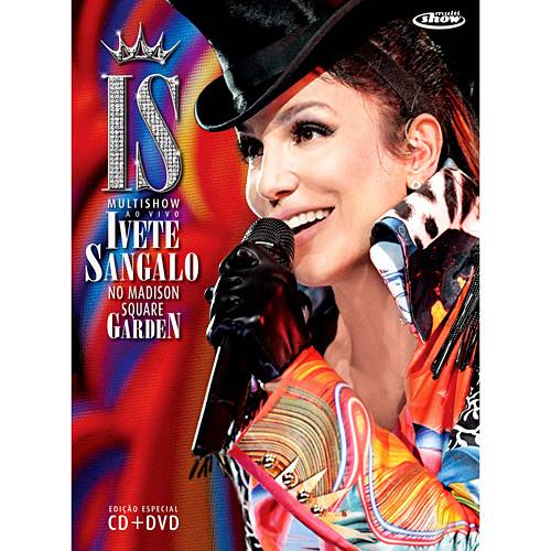 DVD + CD Ivete Sangalo - ao Vivo no Madison Square Garden