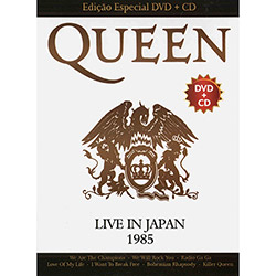 DVD+CD Queen - Live In Japan 1985 (Edição Especial)
