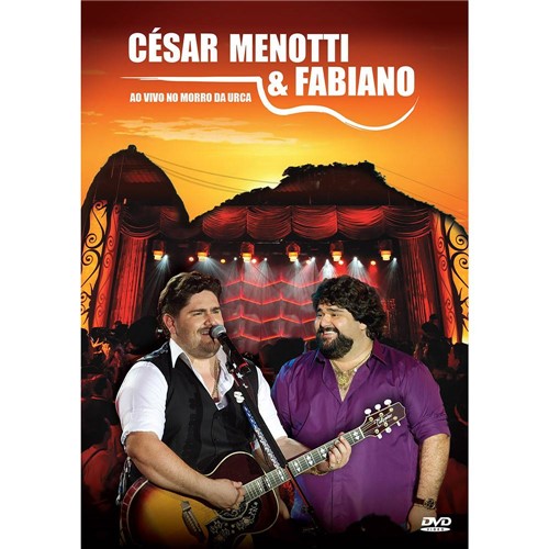 DVD César Menotti & Fabiano - ao Vivo no Morro da Urca